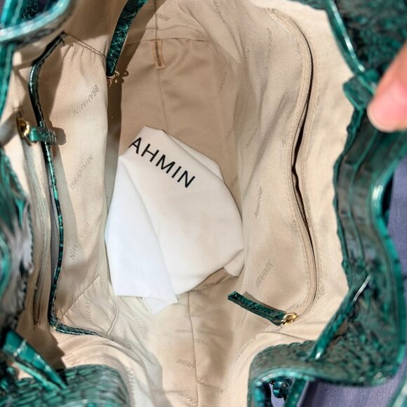 Brahmin Marlowe Emerald Melbourne bag - Picture 7 of 9